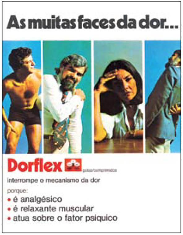 Anúncio de Dorflex - Anos 80